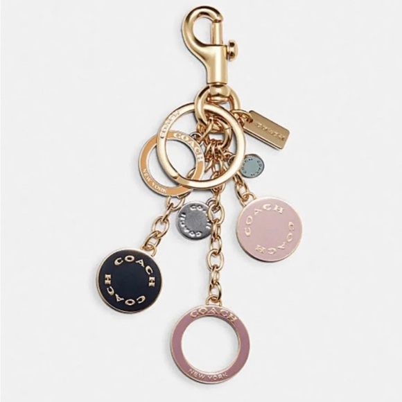 Coach Circles Cluster Bag Charm - Picture 4 of 7